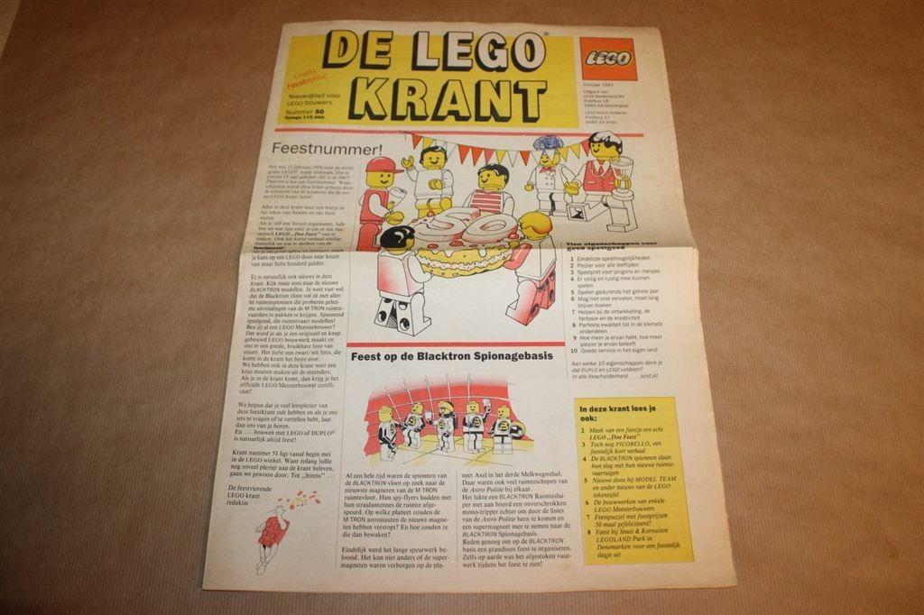 De Lego Krant - Nr. 50 - 1991, Ophalen of Verzenden, Zo goed als nieuw