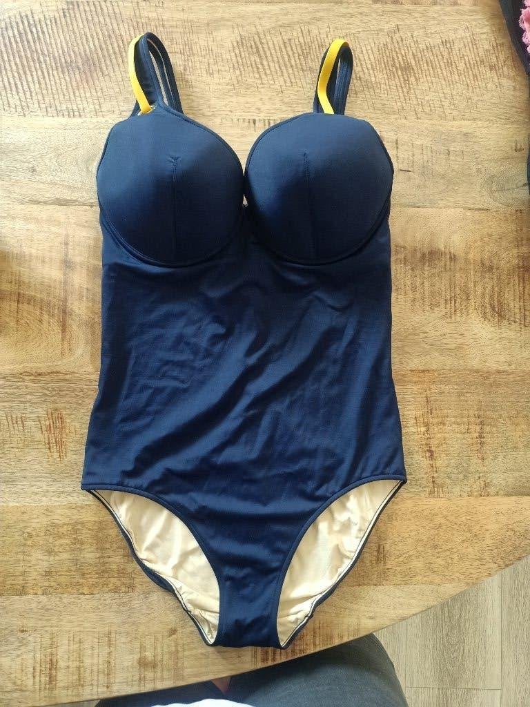 Marie Jo badpak 75 E Nieuw donker blauw 75E, Blauw, Nieuw, Badpak, Ophalen of Verzenden
