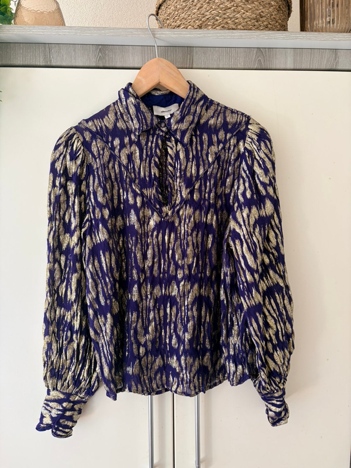 Shoeby blouse maat S, Ophalen of Verzenden, Zo goed als nieuw, Maat 36 (S), Paars