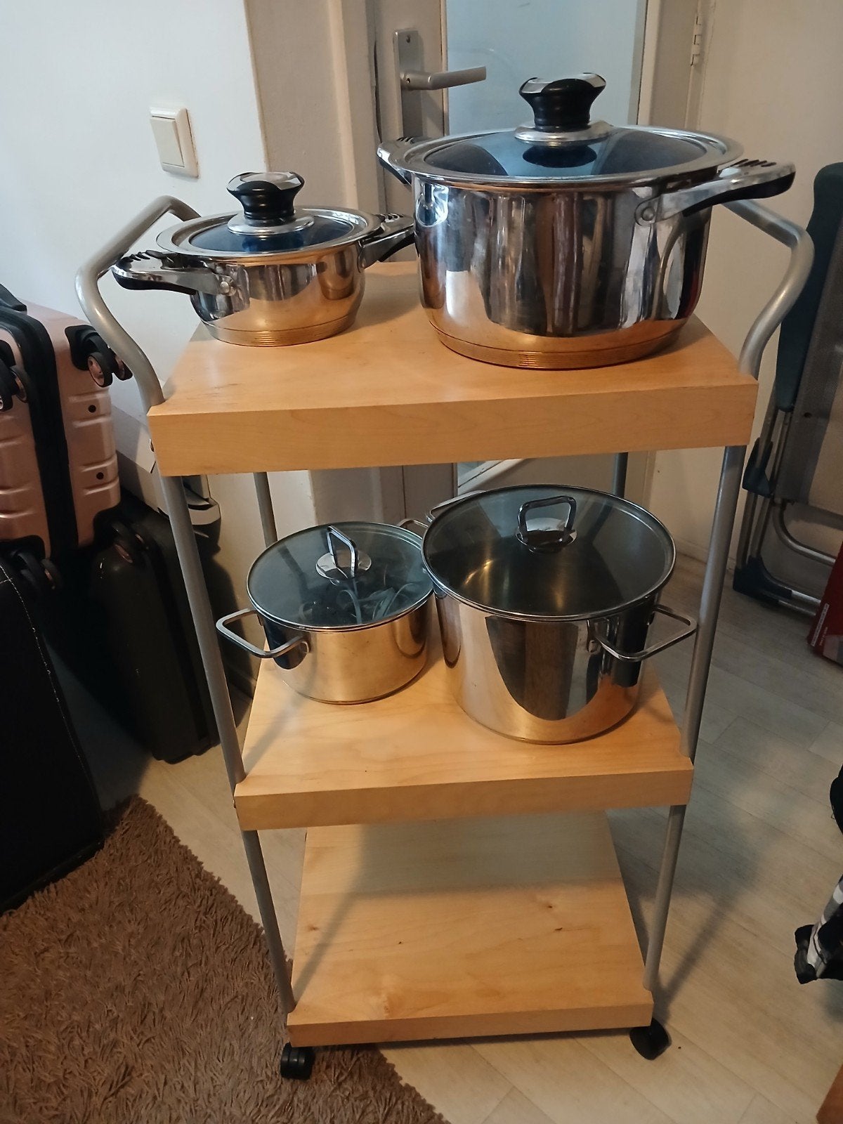 Mooi hutten keuken kaste linte 100 breed 45 nieuwe geen ruim, Ophalen, Nieuw, Pot, Bus of Blik
