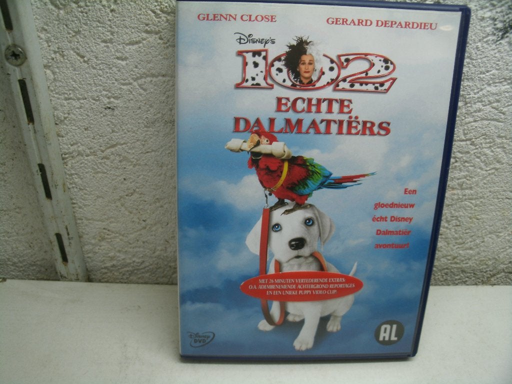 dvd 276k 102 echte dalmatiers ned gespr, Alle leeftijden, Ophalen of Verzenden, Zo goed als nieuw