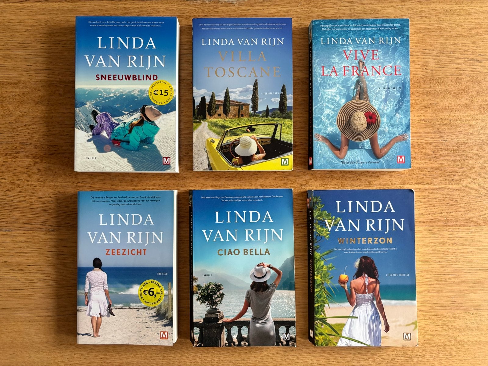 Linda van Rijn boeken - Thrillers en romans, Boeken, Ophalen of Verzenden, Gelezen, Nederland