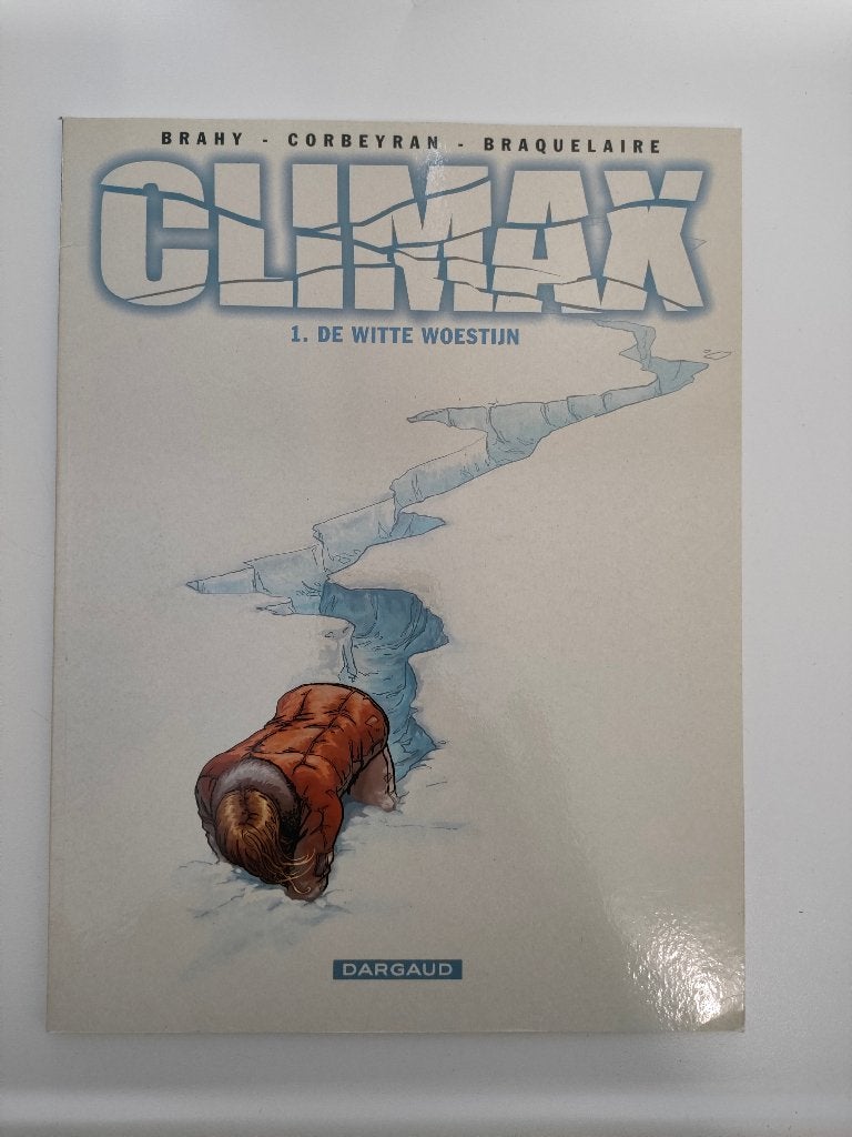 CLIMAX nr. 1 De witte woestijn, Boeken, Eén stripboek, Ophalen of Verzenden, Gelezen