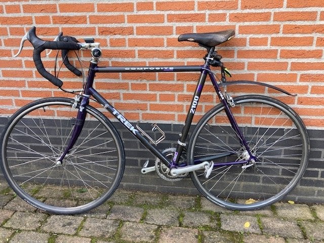 race fiets Heren, merknaam Trek (carbon), Fietsen en Brommers, Gebruikt, 10 tot 15 versnellingen, Velgrem, Overige maten