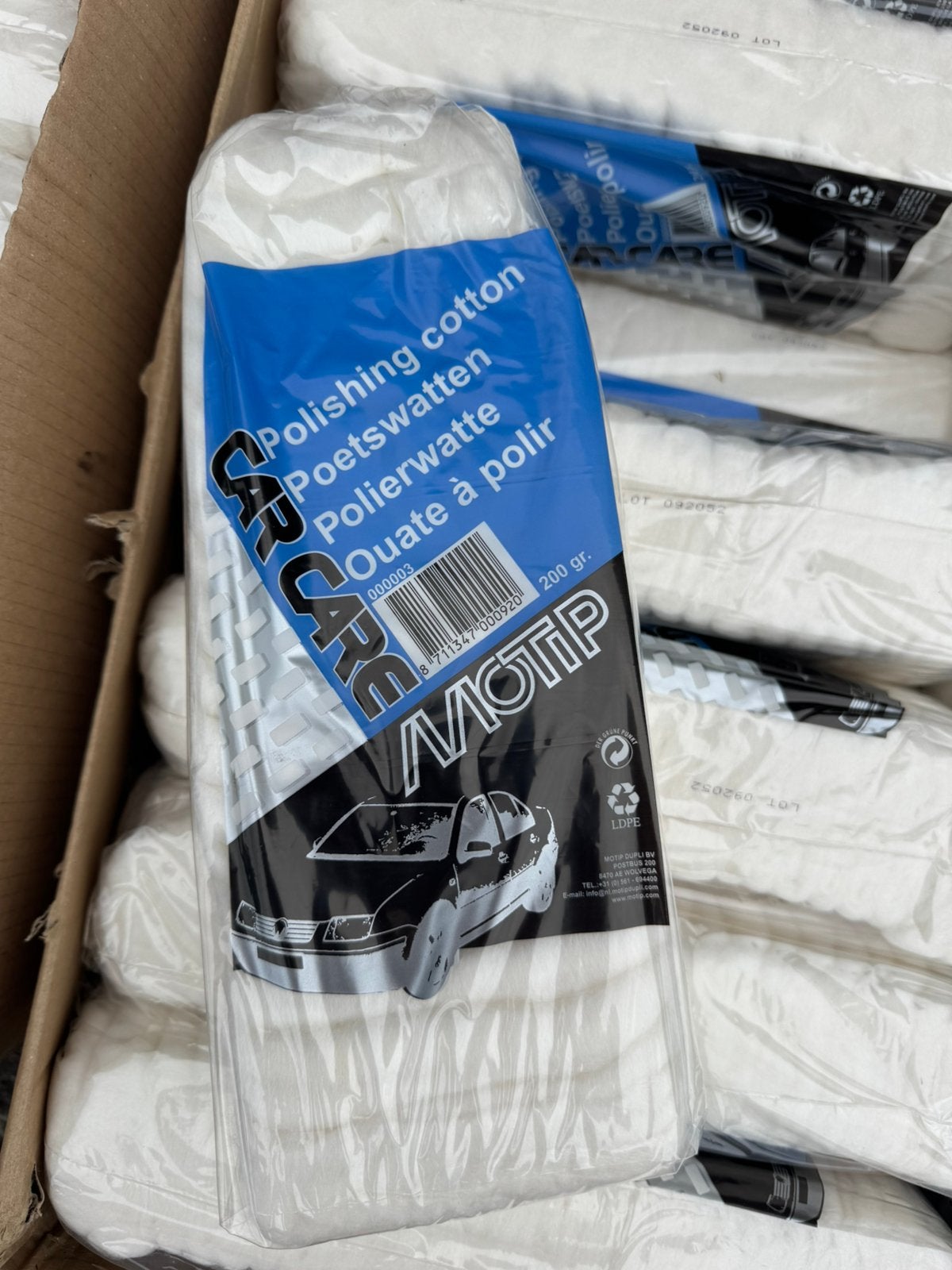 Partij poetswatten, Ophalen of Verzenden