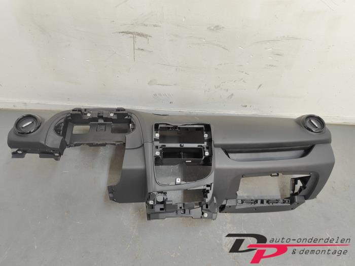 Dashboard van een Renault Clio
