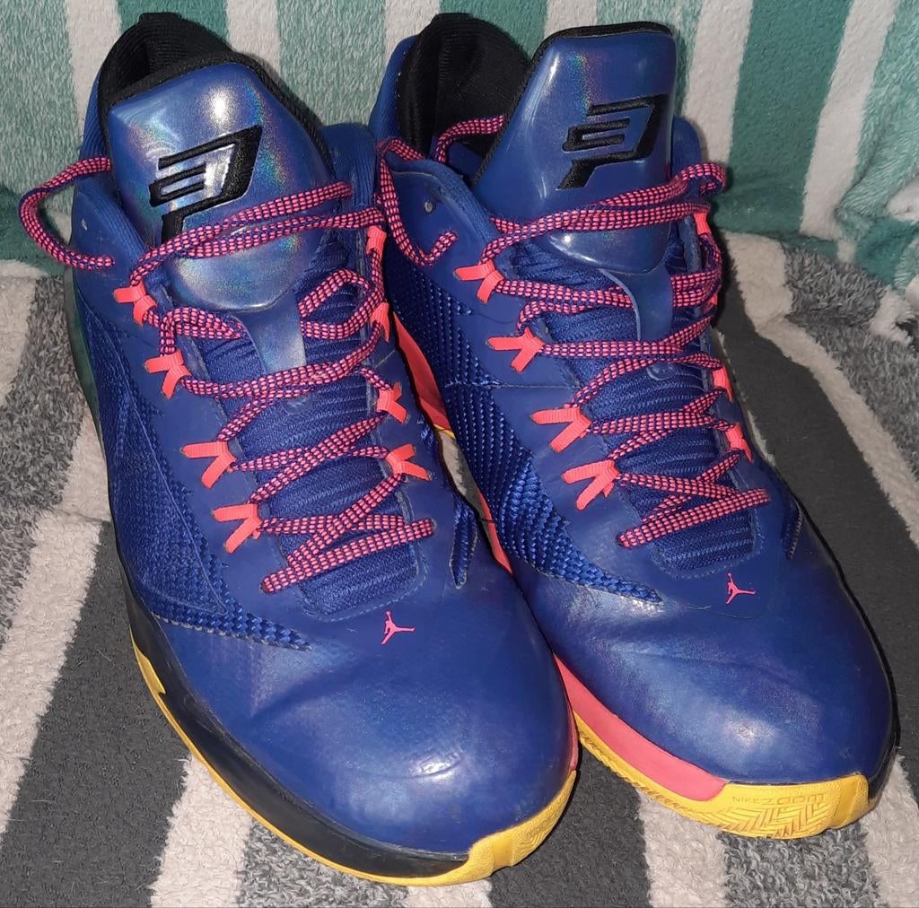 Nike Air Jordan CP3.VIII "Deep 🤴 Royal Blue ", Ophalen of Verzenden, Zo goed als nieuw, Schoenen