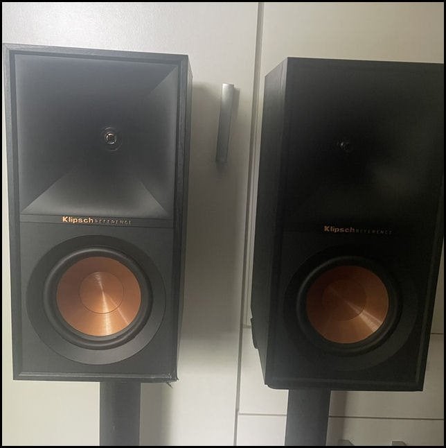 Klipsch, Zo goed als nieuw, 120 watt of meer, Front, Rear of Stereo speakers, Ophalen