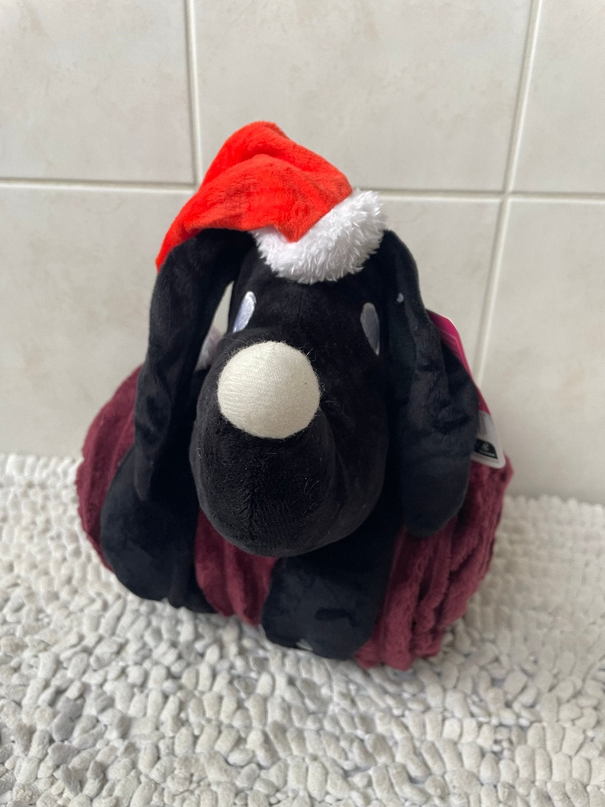 Hema Takkie Plaid met Knuffel - Nieuw met kaartje, Kinderen en Baby's, Hema, Overige karakters, Nieuw, Zwart