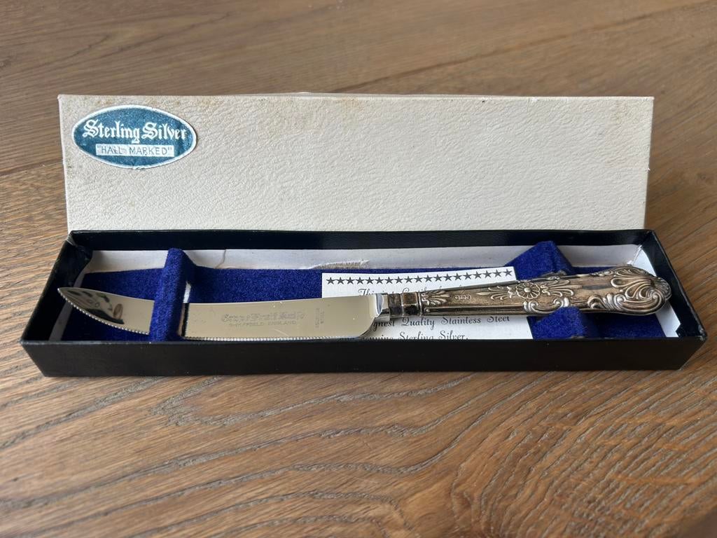 Grape fruit knife | sheffield England, Antiek en Kunst, Ophalen of Verzenden