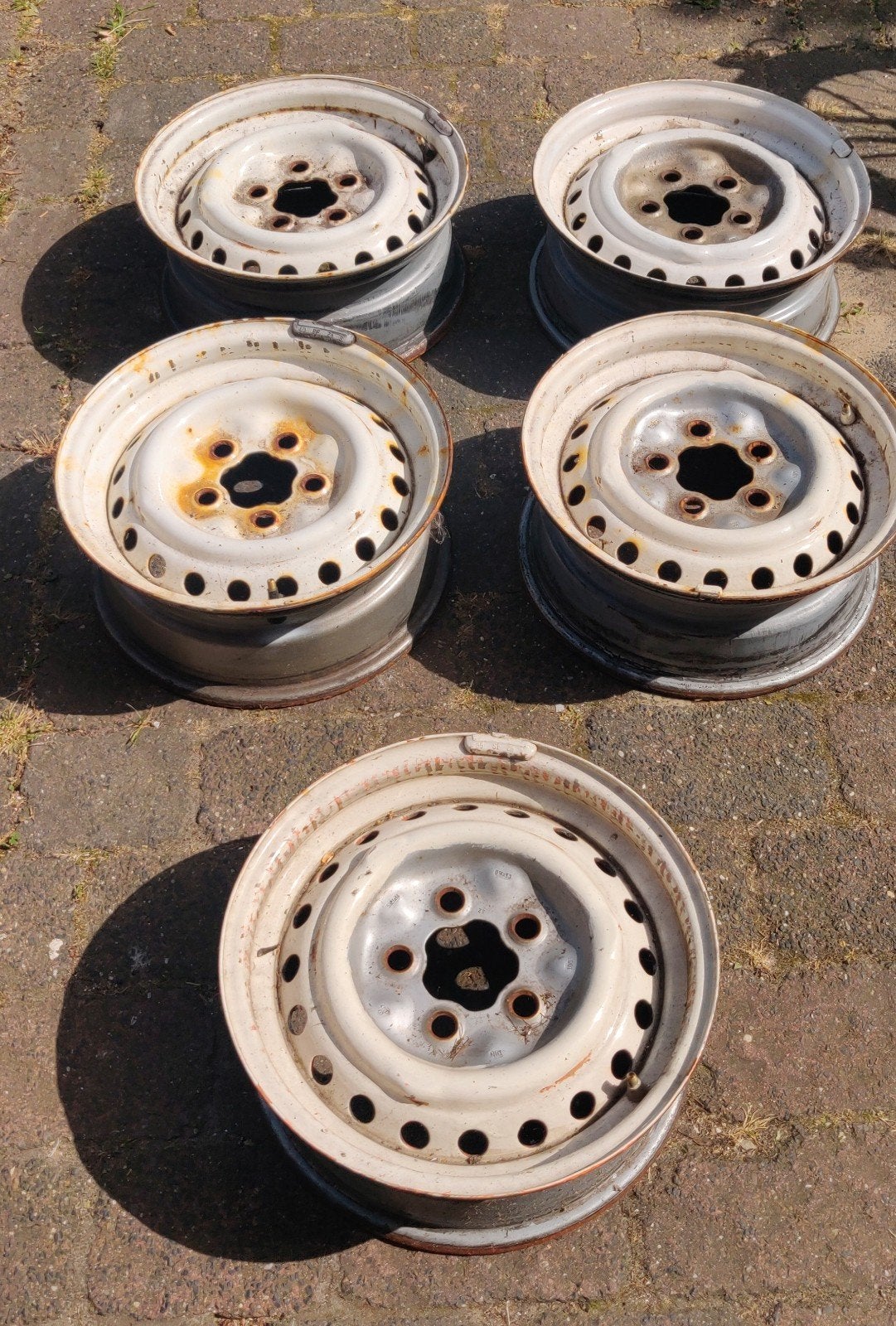 T3 T2B Volkswagen 5 x velg, Ophalen