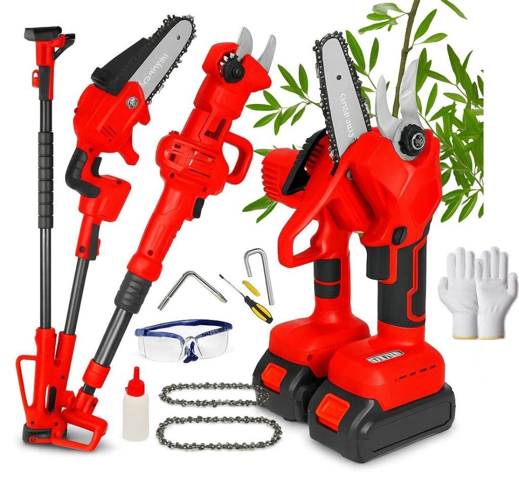 Kettingzaag + Snoeischaar + Telescopische Verlengstok, Tuin en Terras, Zincline 1, Nieuw, Ophalen of Verzenden, Zincline@zincline.com