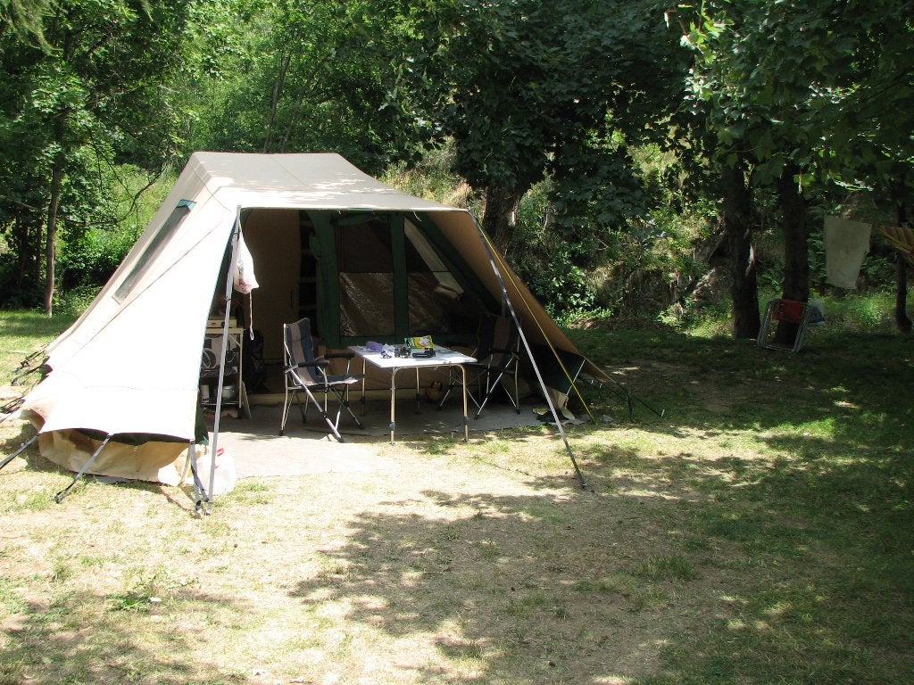 Cabanon 6 persoons tent compleet met luifel, Ophalen, Gebruikt, Tot en met 6