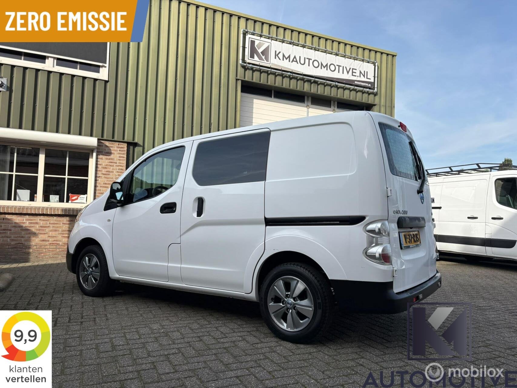 Nissan e-NV200 Business 40 kWh|2x Schuifdeur|Navi|Camera|Zer, Auto's, Dealer onderhouden, 1490 kg, Wit, 2 stoelen