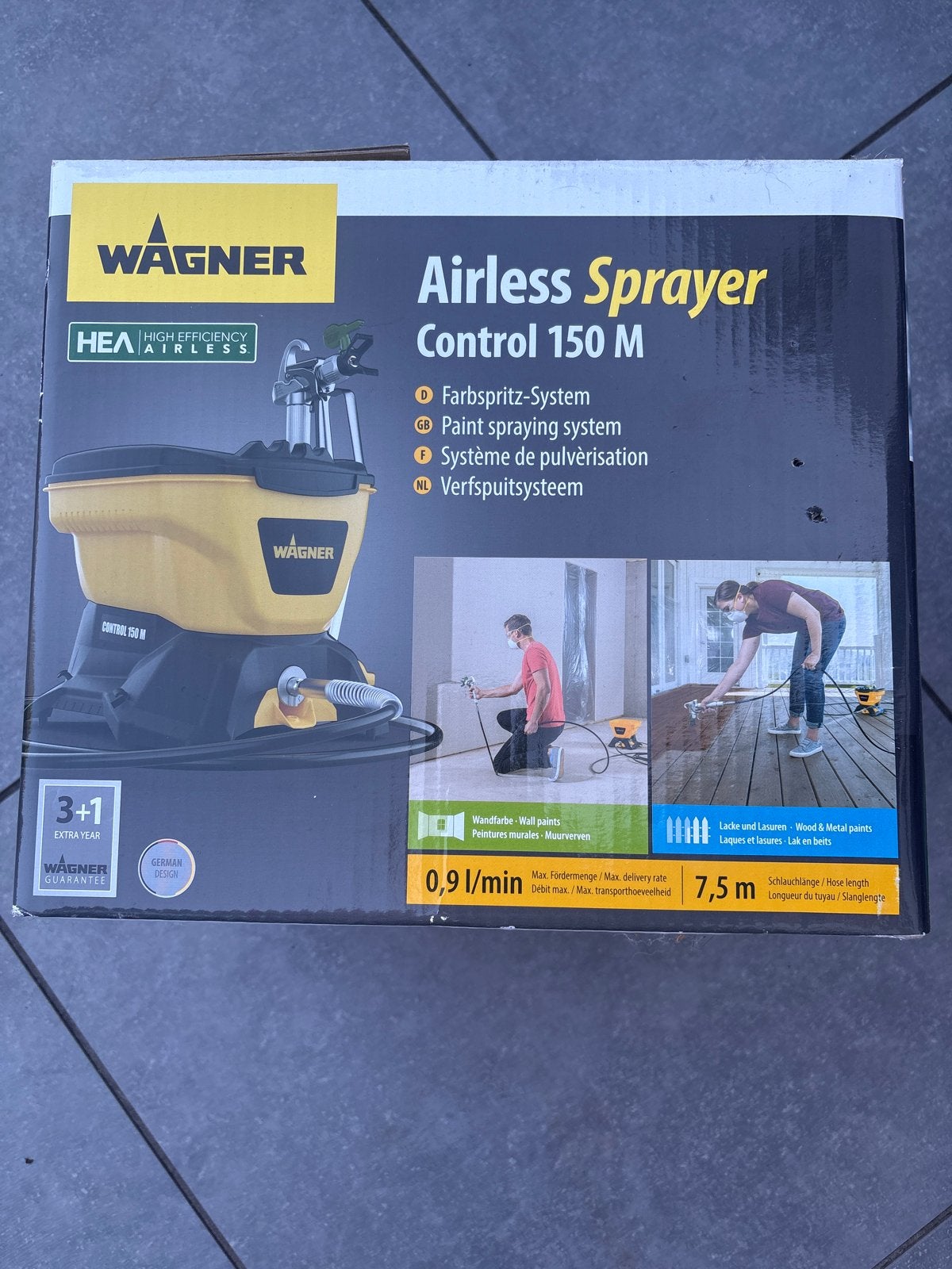 Wagner Airless Sprayer Control 150 M Verfspuitsysteem, Ophalen, Nieuw, Verfspuit of Verfpomp