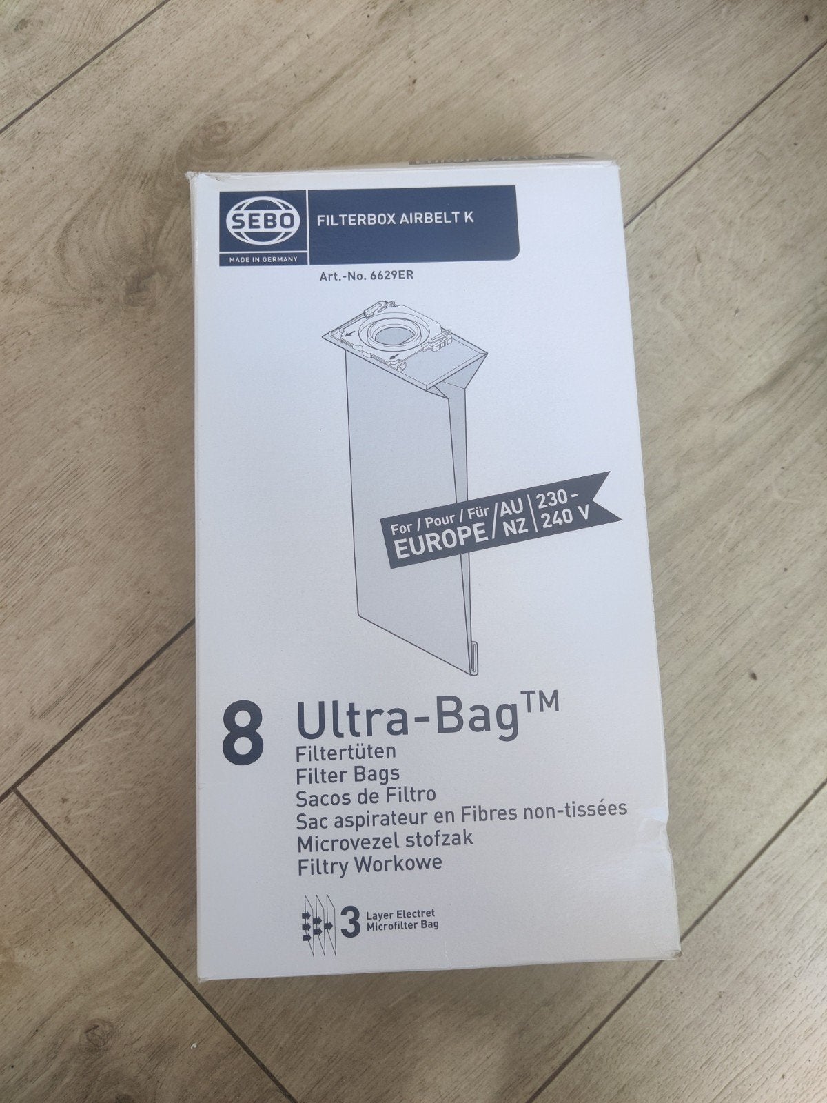Filterzakken voor AIRBELT K (5 stuks), Witgoed en Apparatuur, Overige merken, Overige typen, Nieuw, Ophalen