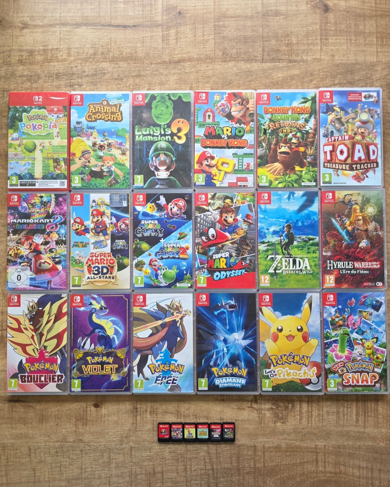 24x Nintendo Switch Games, Spelcomputers en Games, Gebruikt, Overige genres, Ophalen of Verzenden, Eén computer