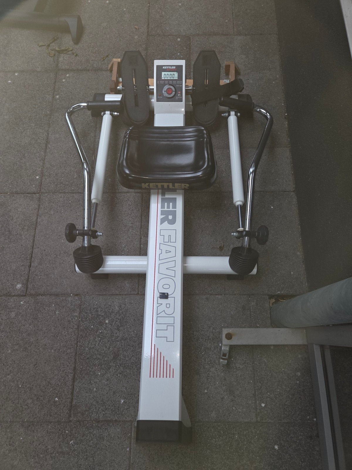 Kettler Favorit Roeitrainer - Compact en Effectief, Sport en Fitness, Fitnessapparatuur, Ophalen, Metaal, Roeitrainer, Buik