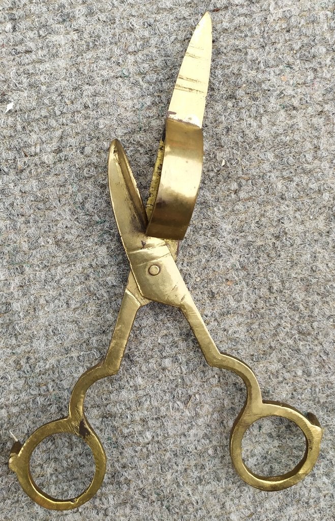 Messing wick snuffer, kaarsenschaar, kaarsentrim, Ophalen of Verzenden, Koper