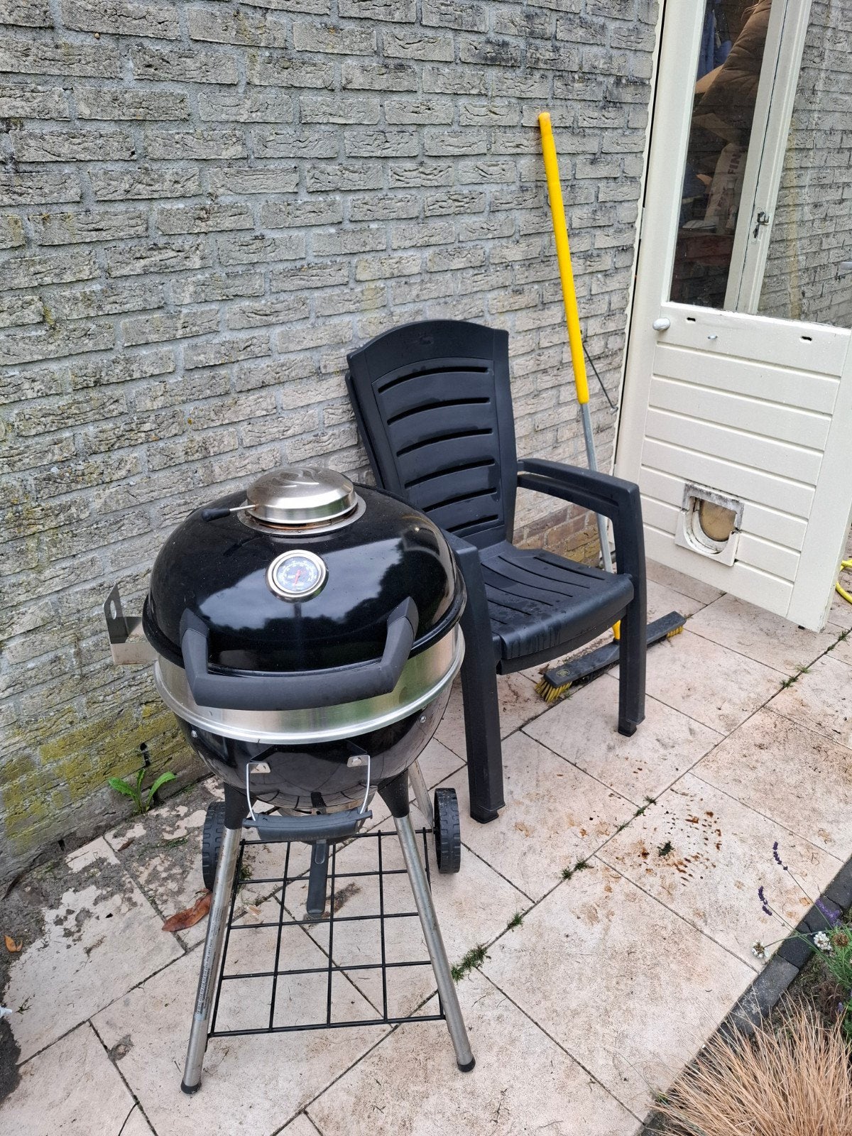Napoleon Pro Kettle LHoutskool BBQ met gietijzeren rooster, Ophalen of Verzenden