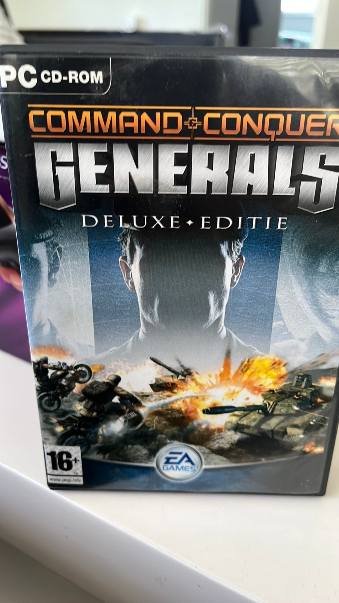 Command & Conquer Generals Deluxe Editie PC CD-ROM, Spelcomputers en Games, Games | Pc, Gebruikt, Strategie en Constructie, 1 speler