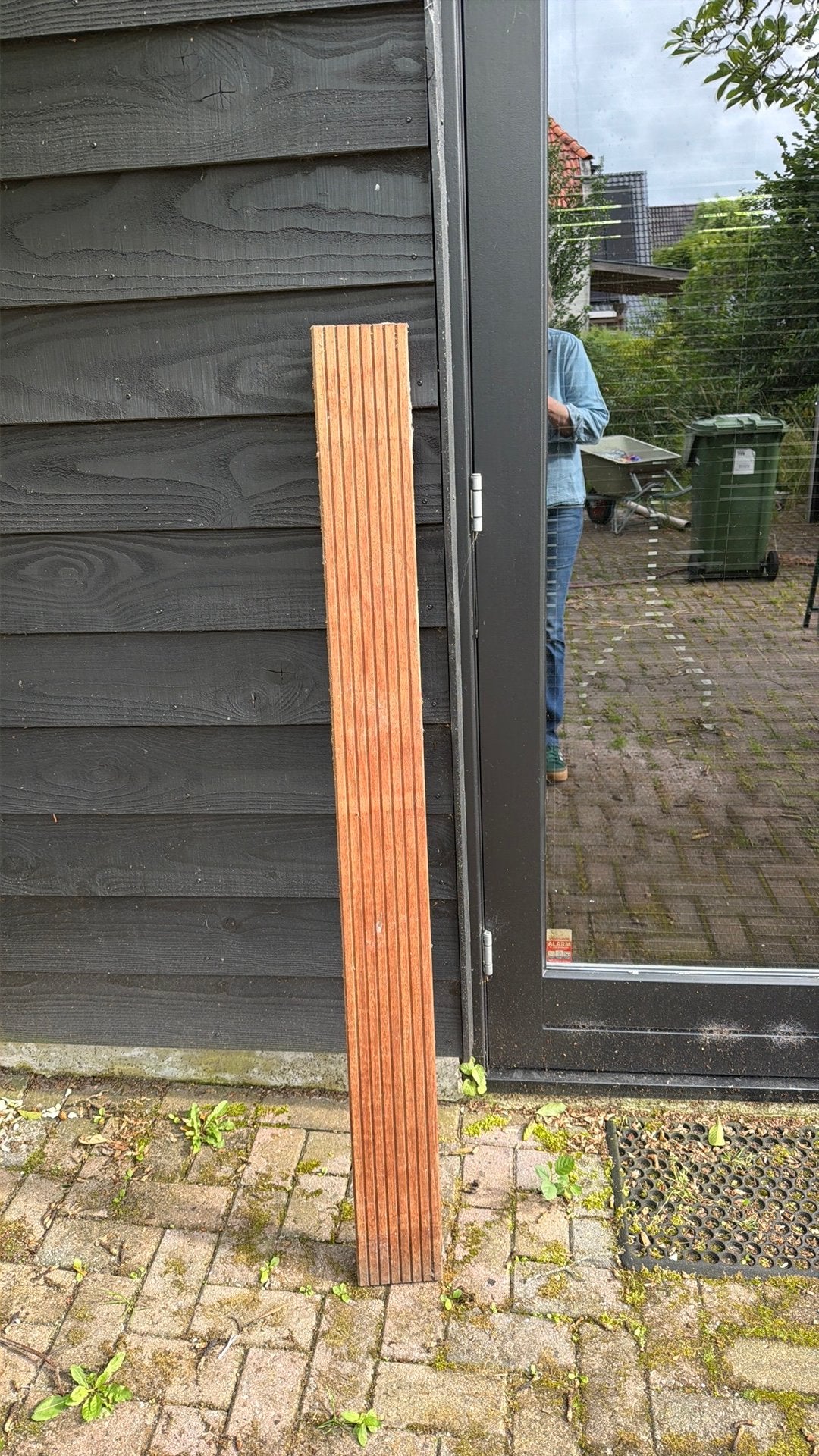 50 hardhouten vlonder planken nieuw, Ophalen, Planken, Zo goed als nieuw, Hardhout