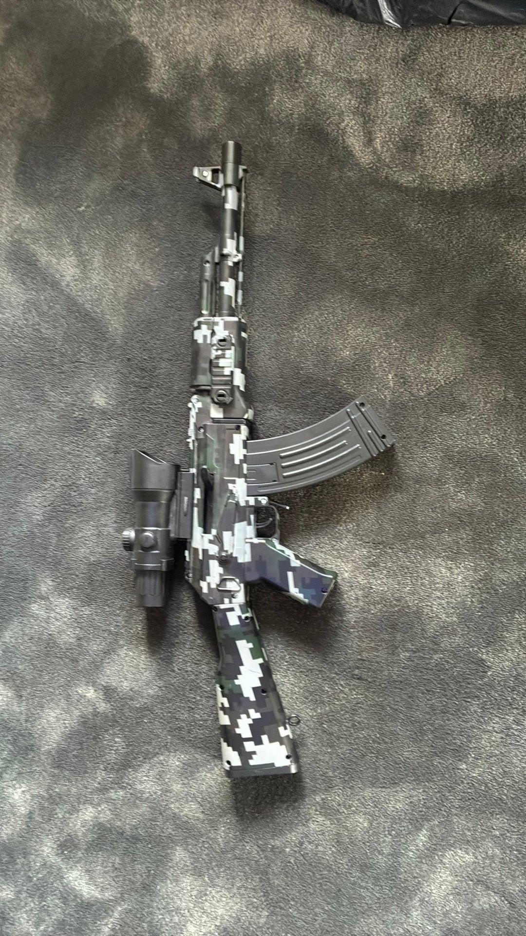 Ak 47 jell blaster, Sieraden, Tassen en Uiterlijk, Kettinghangers, Ophalen, Zo goed als nieuw