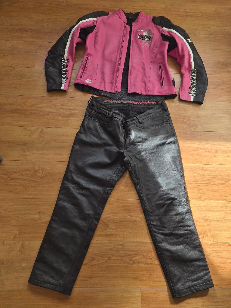 Motorpak DIFI leer dames mt 46, Ophalen, Difi, Jas | leer, Dames