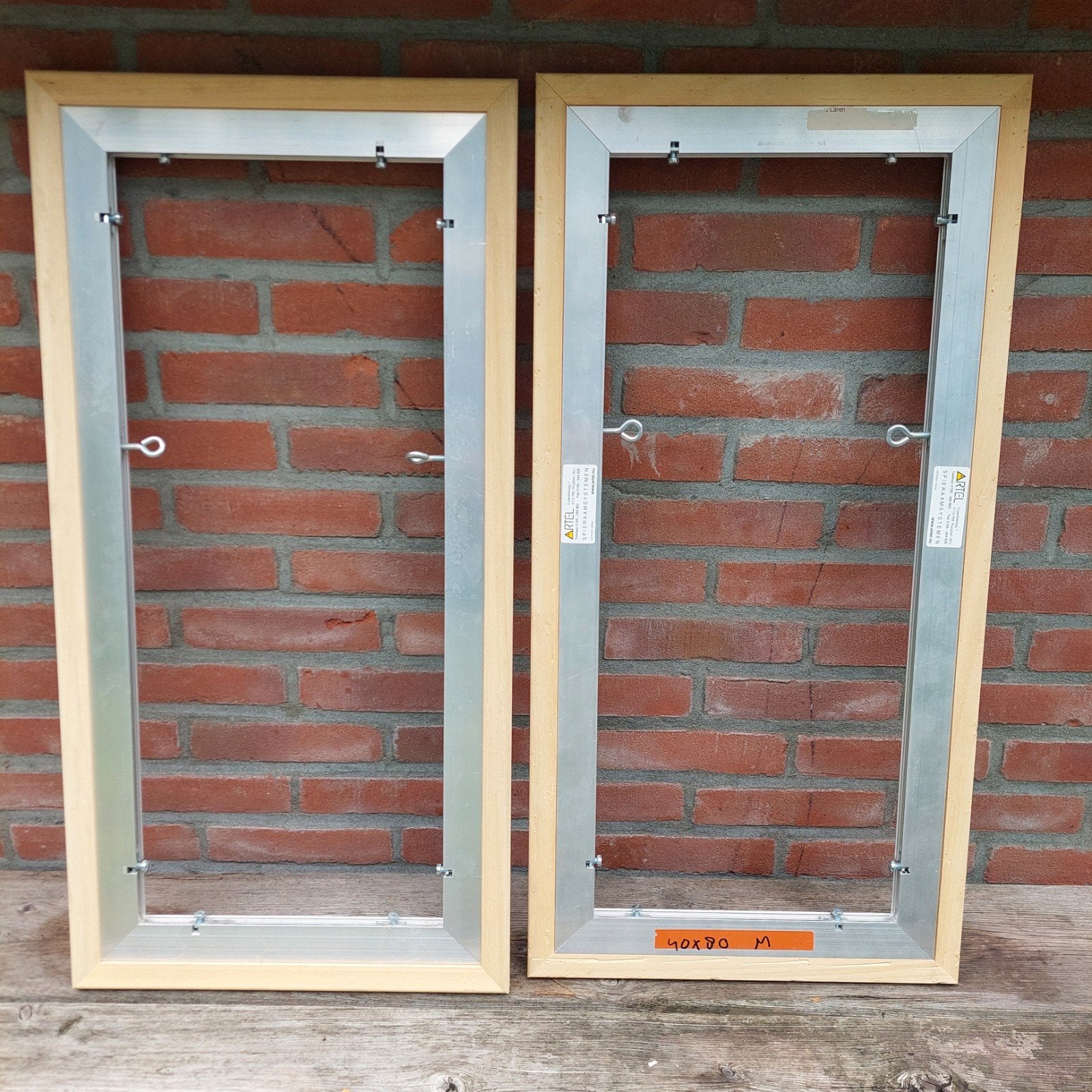 Professionele Artel aluminium spielatten voor (schilder)doek, Ophalen, Zo goed als nieuw, Doek