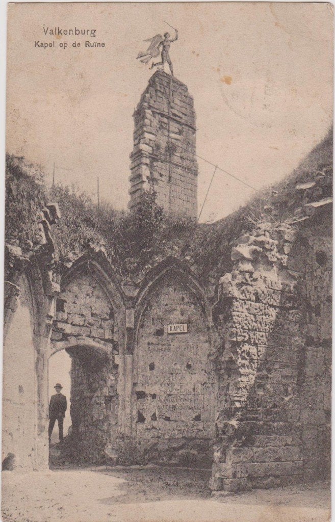 Valkenburg - Kapel op de Ruine, Verzenden, Voor 1920, Gelopen, Limburg
