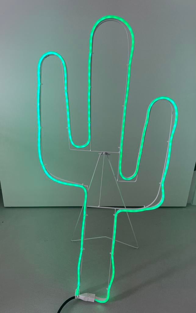 Led lamp cactus, Ophalen of Verzenden, Zo goed als nieuw, Lamp