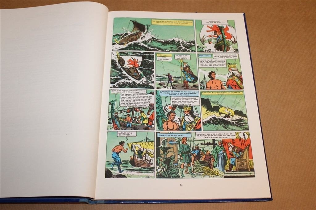Het Misteiland — Harald de Viking, Collectie Strip-Tips HC, Boeken, Eén stripboek, Ophalen of Verzenden, Gelezen