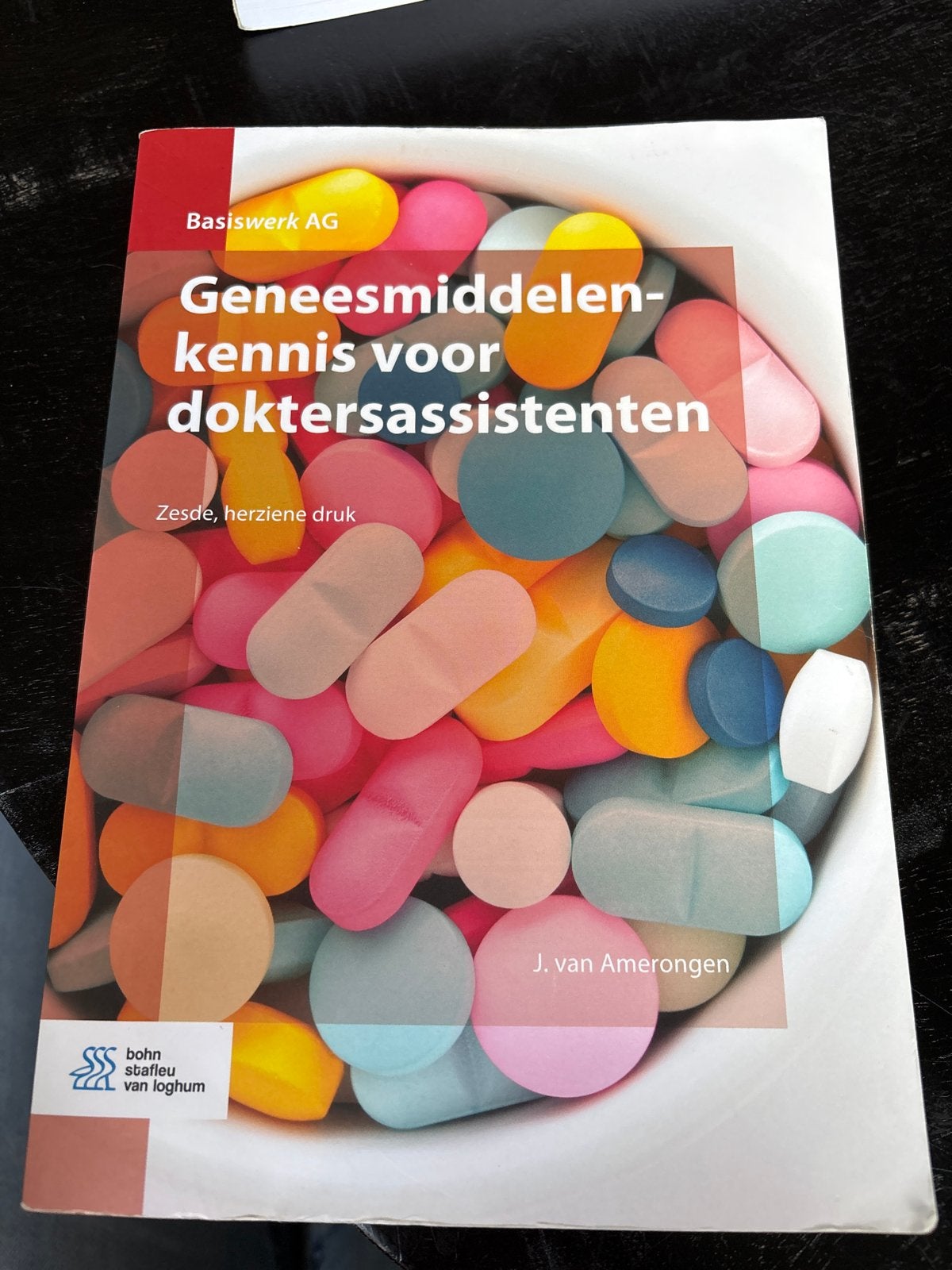 Geneesmiddelenkennis voor doktersassistenten (6e druk), Boeken, Ophalen of Verzenden, Beta, Zo goed als nieuw, MBO