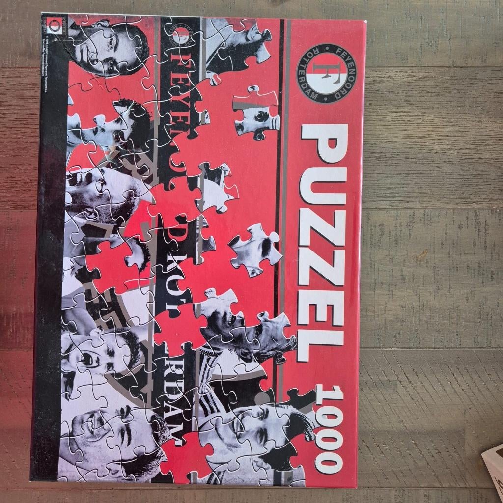Feyenoord puzzles, Ophalen, 500 t/m 1500 stukjes, Zo goed als nieuw, Legpuzzel