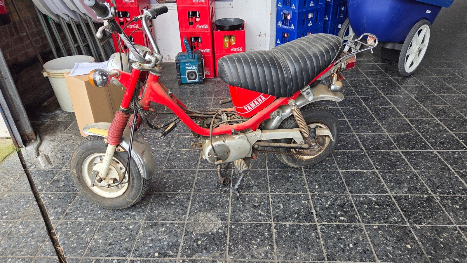 Yamaha Chappy Bromfiets, Fietsen en Brommers, Ophalen, Gebruikt, Maximaal 45 km/u, Yamaha