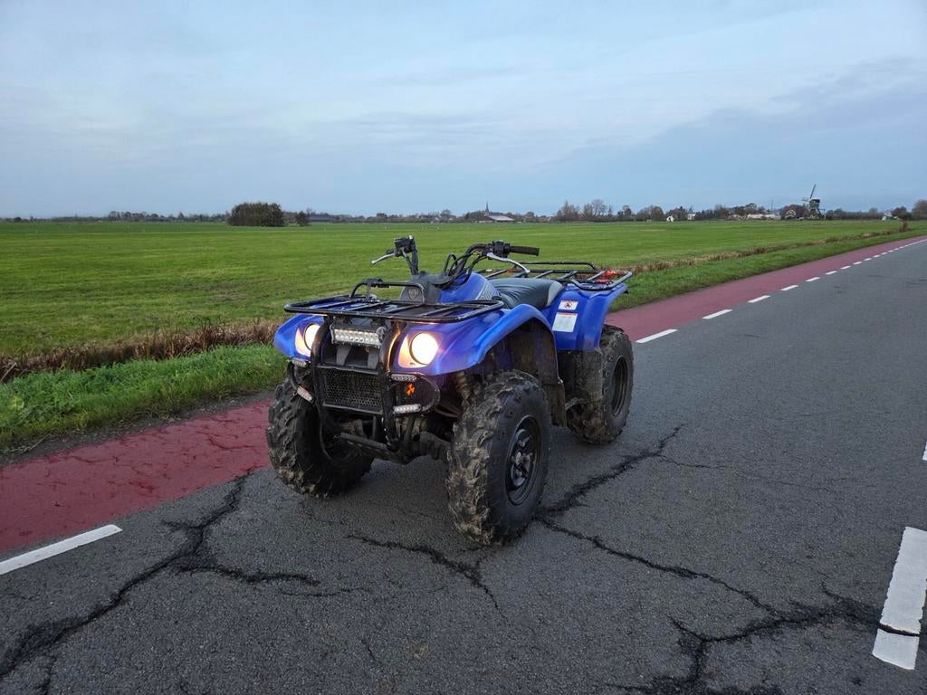 Yamaha Kodiak 450 4x4 met landbouw kenteken, Fietsen en Brommers, Minibikes, Midibikes en Pitbikes, Ophalen