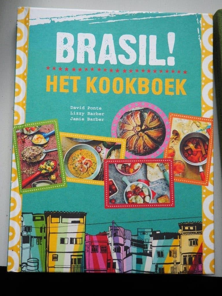BRASIL het kookboek David Ponte, Lizzy Barber & Jamie Barber, Zuid-Amerika, David Ponte, Lizzy Barber & Jamie Barber, Zo goed als nieuw