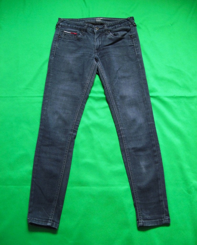 qsj  LEUKE DAMES JEANS van HILFIGER DENIM Maat:27/30, Ophalen of Verzenden, Zo goed als nieuw, Blauw, W28 - W29 (confectie 36)