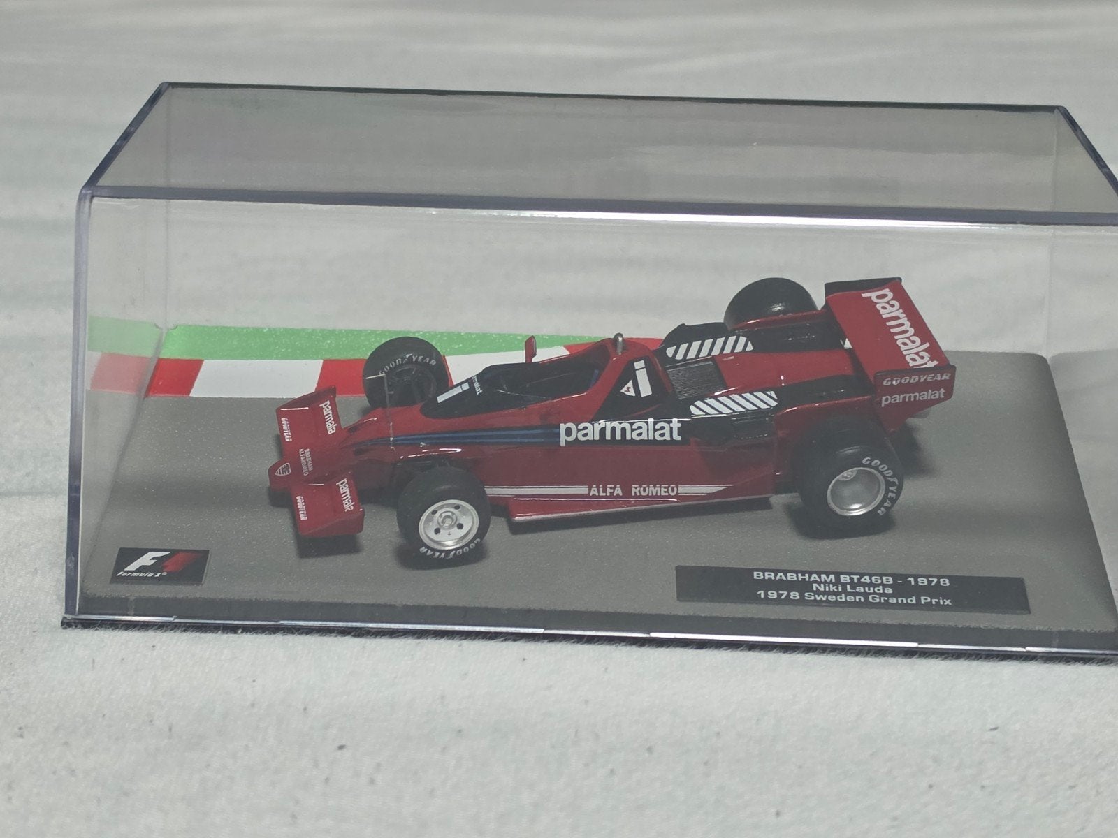 Brabham BT46B 1978 Niki Lauda F1 Modelauto, Ophalen of Verzenden, Zo goed als nieuw, Auto, Overige merken