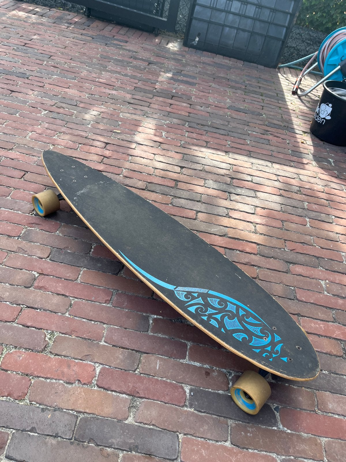 Nijdam Longboard - Gebruikt maar in goede staat, Sport en Fitness, Ophalen, Gebruikt, Skateboard, Longboard