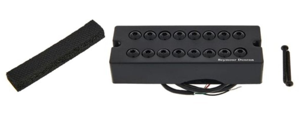 Seymour Duncan Invader,  8 snaren humbucker SH-8b Bridge BL, Ophalen of Verzenden, Zo goed als nieuw, Elektrische gitaar
