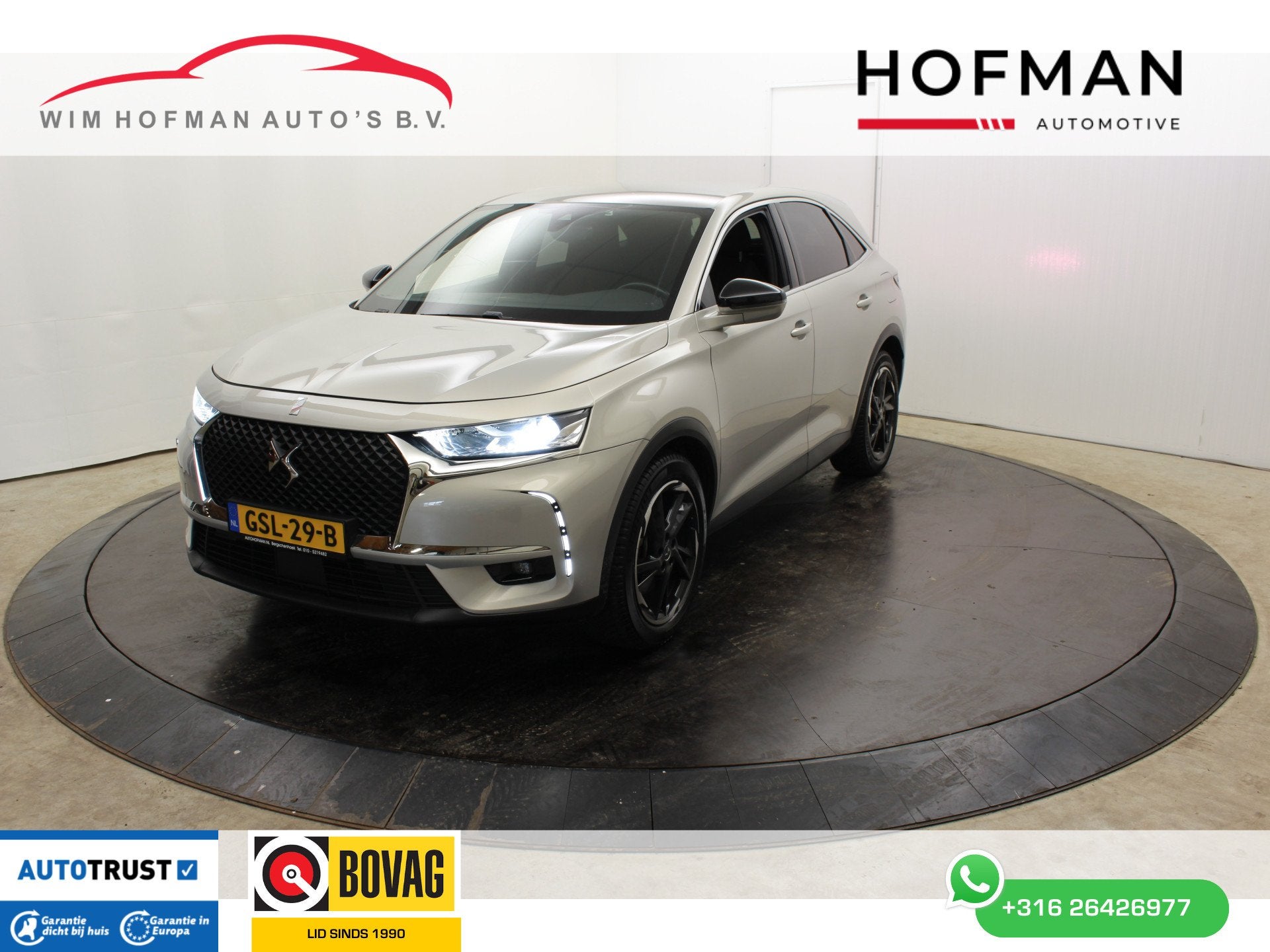 DS 7 Crossback E-Tense PHEV 4x4 Bastille+ (bj 2020), Auto's, Gebruikt, 4 cilinders, Met garantie (alle), Plug-in hybride