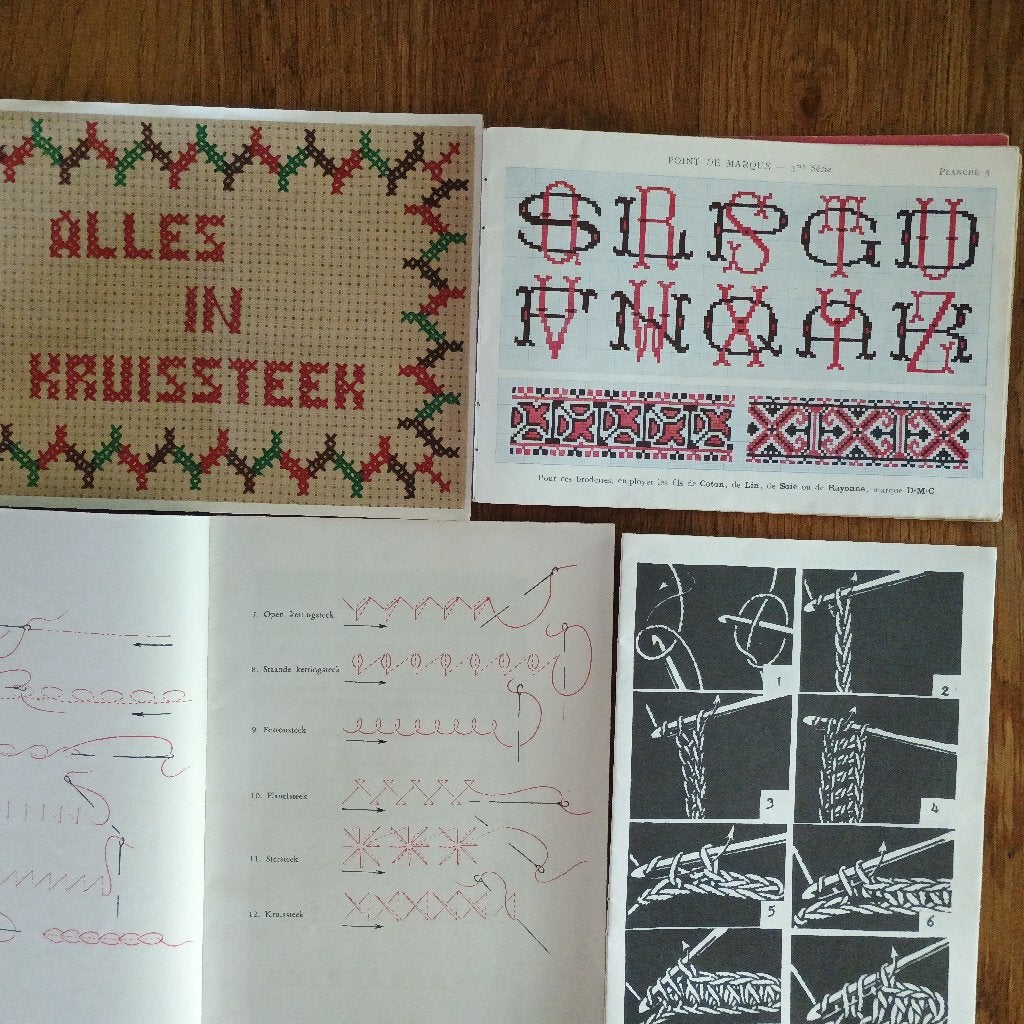 Borduren, Ophalen, Zo goed als nieuw, Patroon