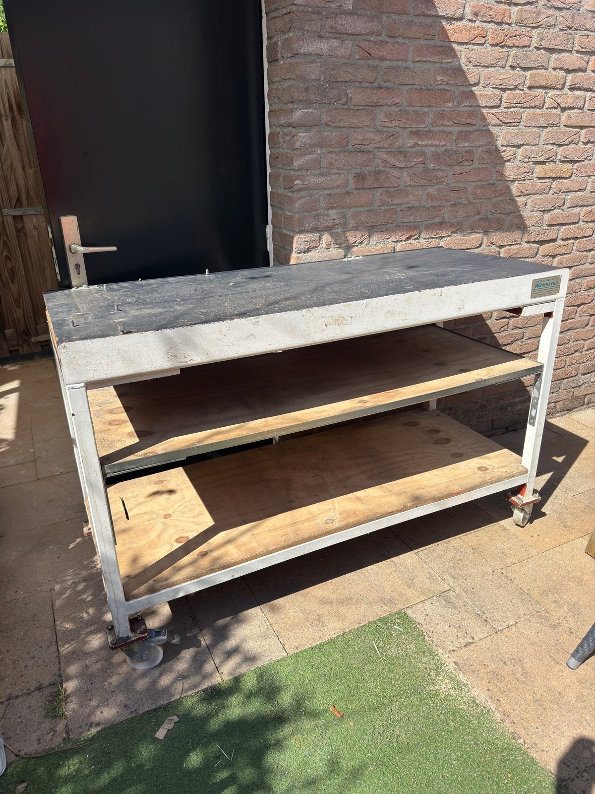Werkbank 150x60, Ophalen of Verzenden, Gebruikt