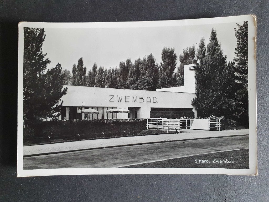 ansicht collectie SITTARD zwembad, Ophalen of Verzenden, Voor 1920, Limburg