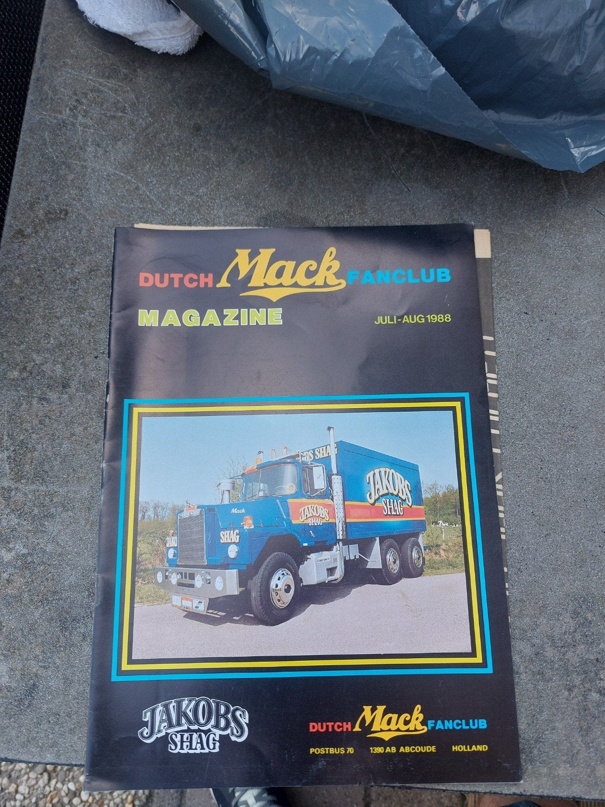 Dutch Mack Fanclub Magazine Juli-Aug 1988, Ophalen of Verzenden, Gelezen, Overige typen