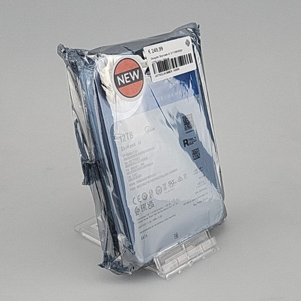 Seagate Skyhawk AI ST1200VE001 12TB Sata | Nieuw, Seagate, Nieuw, Support@seagate.com, 47488 Kato Road
Fremont, CA 94538
United States