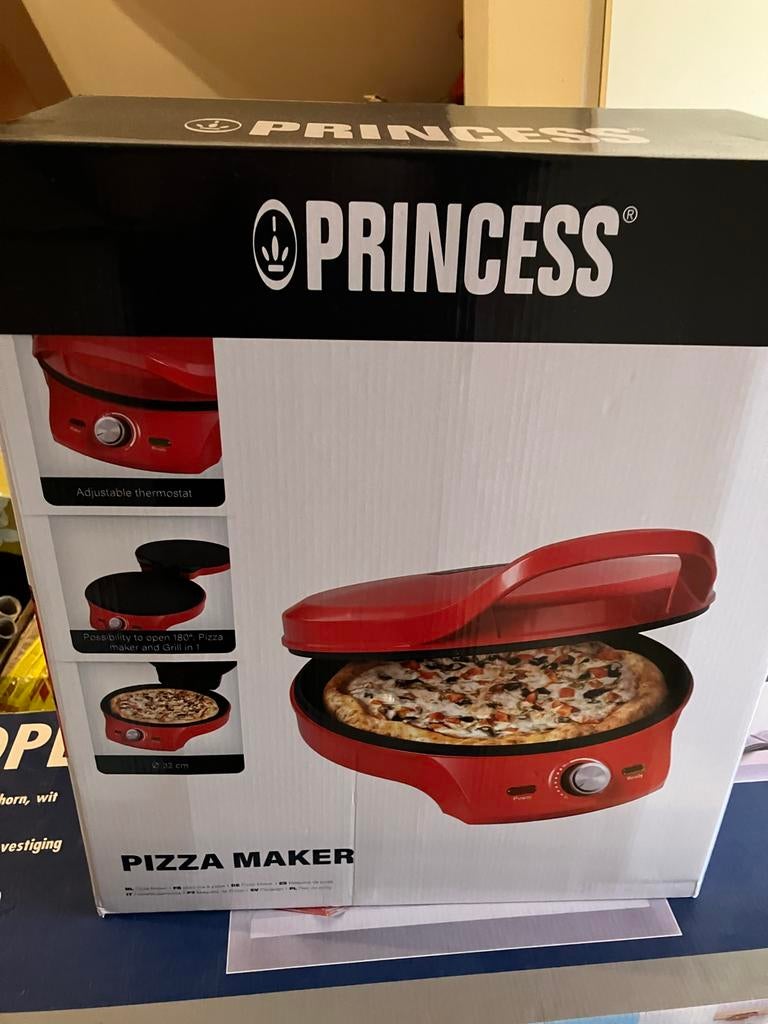 Princess Pizzamaker - Nieuw in doos!, Witgoed en Apparatuur, Ophalen of Verzenden, Nieuw