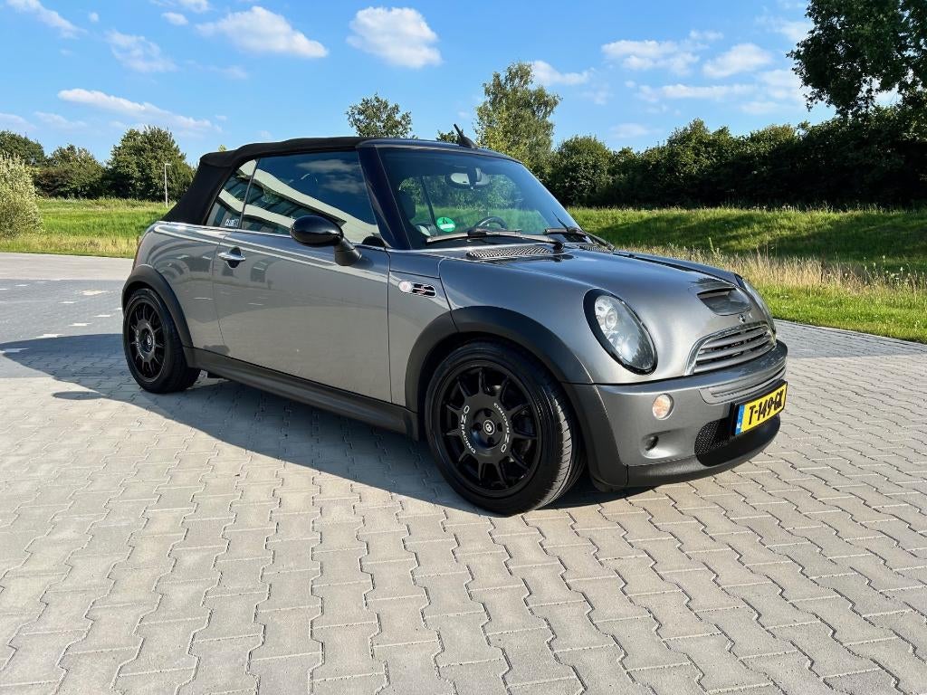Mini Cabrio, 1.6 Cooper S Leer/Stoelverw/Clima/PDC, Auto's, Parkeersensor, 4 cilinders, Cabriolet, 4 stoelen