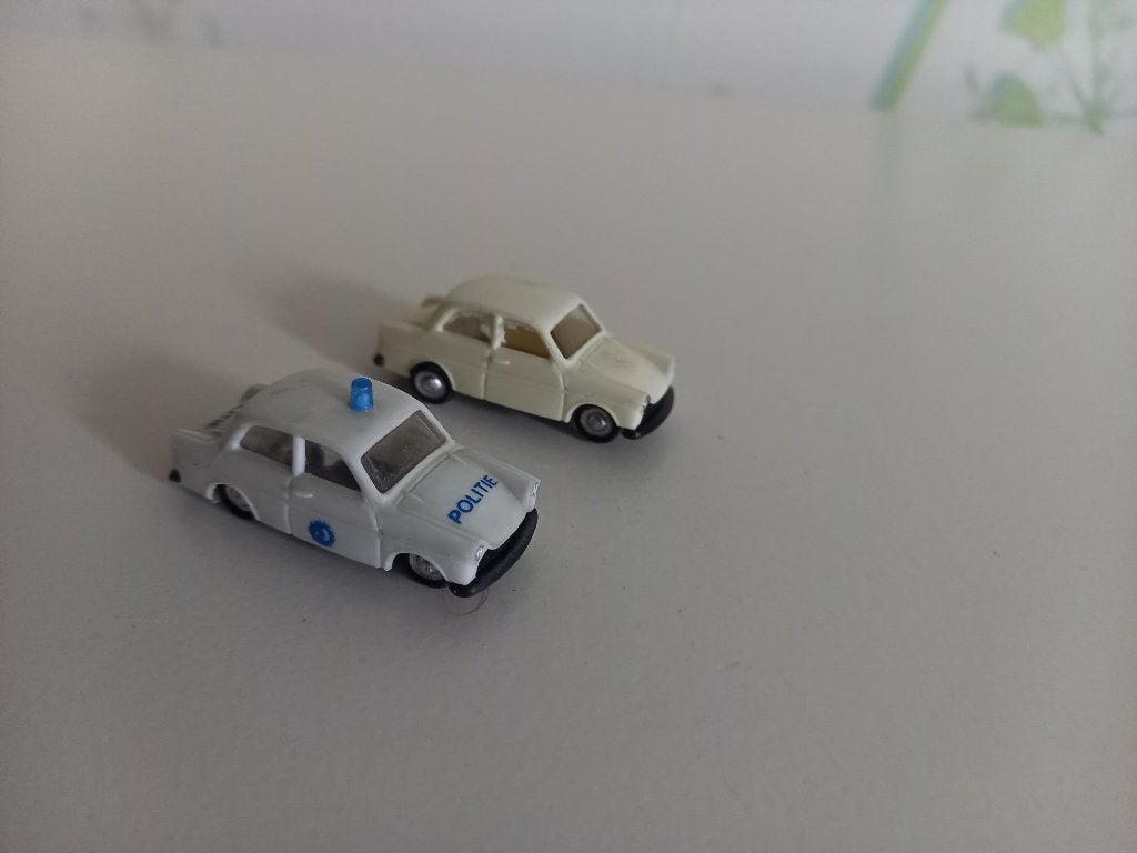 2 daf 600 modelauto's eko, Ophalen of Verzenden, Zo goed als nieuw, Auto